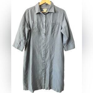 L.L. Bean Linen Dress